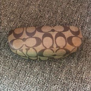 Coach glasses case